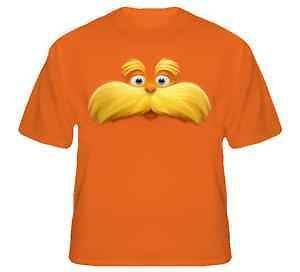 Dr. SEUSS THE LORAX T SHIRT YOUTH & ADULTS   ALL NEW   LORAX SHIRT 