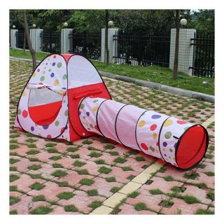   Design Outdoor Pop Up Children Kids Tent Party Play Toy House Tunnel