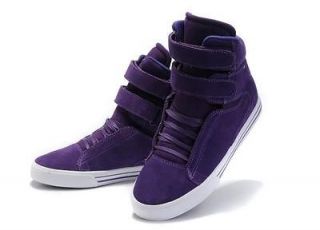 Brand New Purple TK Society Supra Justin Bieber Skateboard Shoes size 