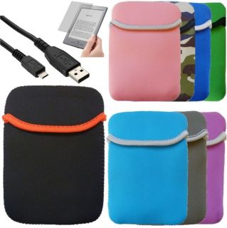   Carry Pouch Sleeve Case  Kindle 4 4th Gen 6 WiFi Kindle Touch