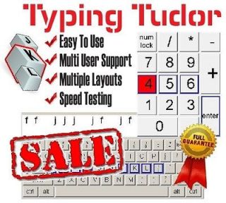 TouchTyping Software W/ Speed Test Game, Typing Lessons   Learn To 