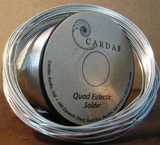 CARDAS Silver Quad Eutectic Solder   50 ft. length