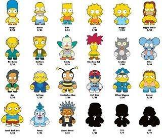 Kidrobot Simpsons Characters figure Ten U choose All complete SERIES 1 
