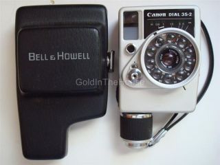 CANON Dial 35 2 35mm Lens Shutter Half Frame Camera   Bell & Howell 