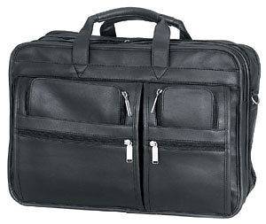   Leathere Notebook Case for HP Pavilion Padded Briefcase Laptop Bag NEW