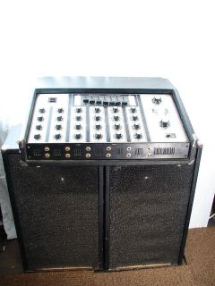 Kustom lll PA System with Two Kustom Speakers