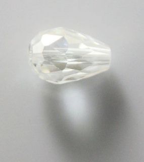 Fashion Jewelry！12 Pcs teardrop Swarovski crystal bead 8*12 mm 5500 