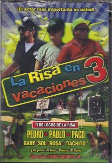 La Risa En Vacaciones 3 DVD NEW Pedro Pablo Paco Los Locos De la Risa 