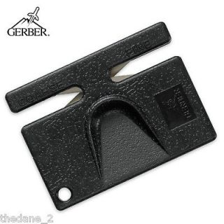 Gerber Diamond Pocket Knife Sharpener Coarse Fine Warranty NIP F/ SHIP 