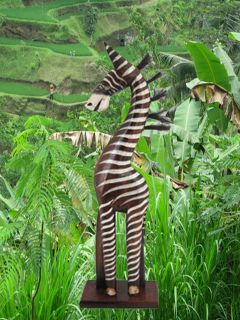 Large Wood Zebra Wooden 100cm 80cm 60cm 40cm 30cm 20cm Fair Trade 