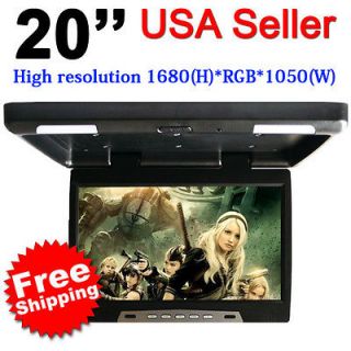 SALE  20 TFT LCD Roof Mount Flip Down Truck Monitor Brand New