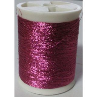 Rod building Wrapping winding metalic thread S24 Cherry Pink