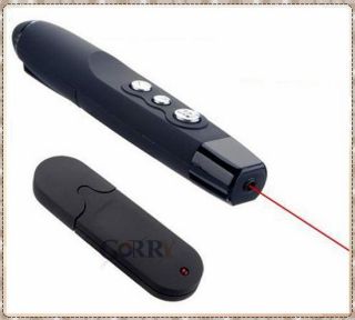   USB PPT Pen PowerPoint Word Presenter Laser Pointer + Remote Control