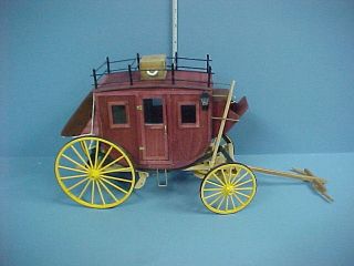 Stagecoach   Handcrafted   Dollhouse Miniature