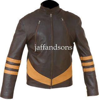 wolverine leather jacket in Mens Clothing