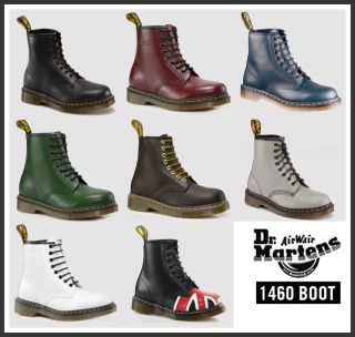   Martens 1460 8 Loch Glattleder Leder Smooth Leather Stiefel Boots Neu