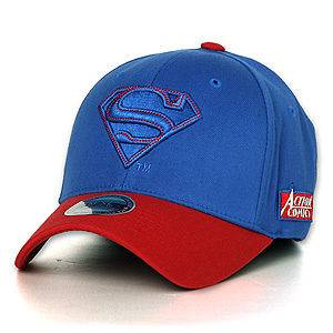 Baseball Cap Superman / Spandex Hat/ Sky blue AC109