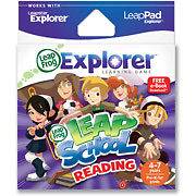 LeapFrog Explorer & LeapPad Learning Game Leap School Reading
