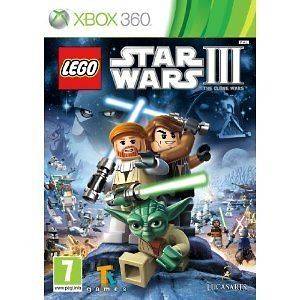 LEGO Star Wars III 3 The Clone Wars Microsoft Xbox 360 PAL Brand New