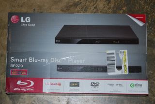 LG Blu Ray Player BP220 Internet, Full HD 1080p, Smart TV   Brand NEW
