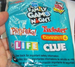   Kids Meal Toy Hasbro Family Game Night The Board Game of Life MIP 2010