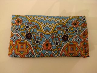 PAISLEY SILK EYE PILLOW FILLED WITH ORGANIC WHEAT & LAVENDER