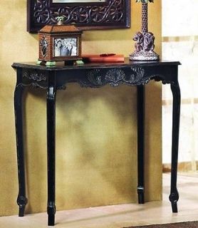   Long Wood Occasional Sofa Side End Table Foyer Furniture Accent Stand