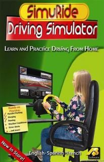   HE Driver Simulator & Road Rules software with Steering Wheel & pedals