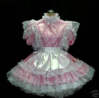 BBT VICTORIAN LACE ADULT SISSY FRENCH MAID DRESS APRON
