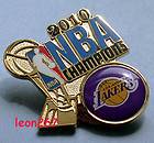 LOS ANGELES LAKERS NBA CHAMPS 2010 COLLECTOR PIN
