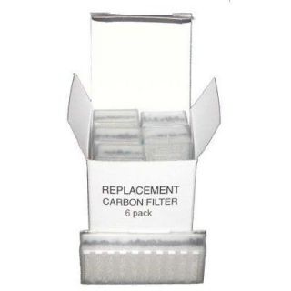 Replacement Filters Smokeless Ashtray  TWO 6 Packs+2 FREE Filters 