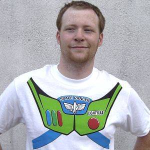 Buzz Lightyear T Shirt Costume Toy Story 1 2 3 New