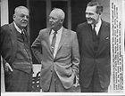 1957 President Eisenhower John Foster Dulles Henry Cabot Lodge Wire 