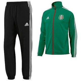 Adidas FMF Mexico Mens 2XL Presentation Suit Green Black Jacket Pant 