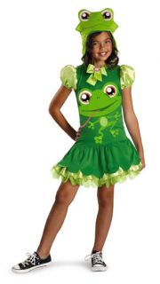 Littlest Pet Shop Frog Girls Costume Size S Small 4 6X