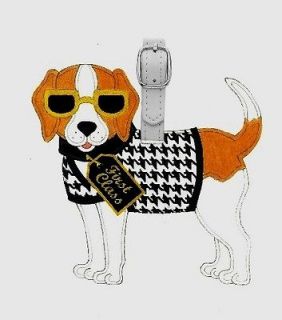 BEAGLE   Dog Breed LUGGAGE TAGS by Little Gifts   SO CUTE