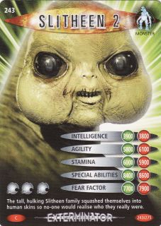 Doctor Who Exterminator Common Trading Cards Pick From List 243 To 275