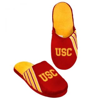 USC Trojans NCAA College Team Stripe Big Logo Slippers 2012 New Hard 