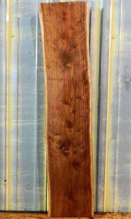 Black Walnut Live Edge Highly Figured Lumber Slab/Wood Bench/Table Top 