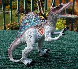 Jurassic Park 3 Roaring Aqua Spinosaurus Dinosaur   H14cms   RARE 