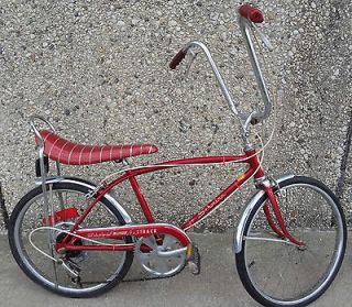   Stingray Fastback Vintage 20 x 1 3/8 Bike Red 5 Speed Bicycle