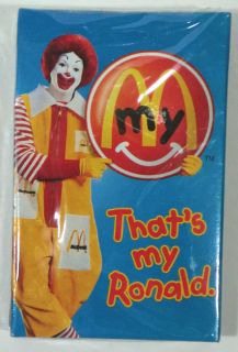 McDonalds Thats My Ronald Cassette Tape 1997 MIP