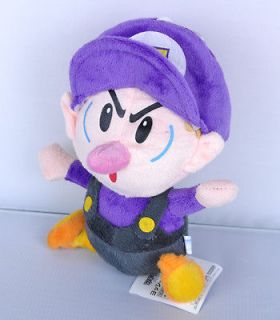 NEW 7 Super Mario Bros.Plush Doll Figure Baby Waluigi Purple BB