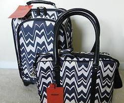 Missoni for Target 5 PC SET  21 Spinner Luggage, Travel Tote & Laptop 
