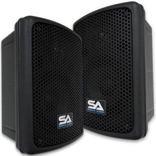SEISMIC AUDIO 8 Molded PA SPEAKERS Speaker System
