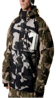   WITH TAGS Technine SPLIT T Snowboard Jacket ARMY SWAT CAMO SMALL LARGE