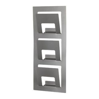 IKEA SPONTAN Magazine Rack for the Wall Color Silver