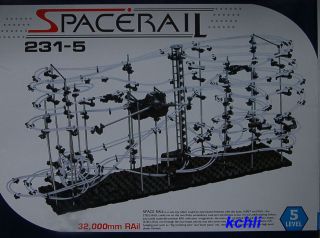NIB Spacerail Spacewarp Level 5 Marble Roller Coaster set DIY