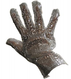 Lot of 12 Right Handed Silver Sequin Glove Michael Jackson MJ