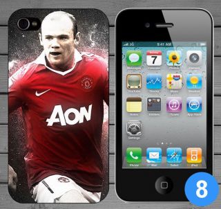 Rooney Manchester United Club Football Player Cover Case for Apple 